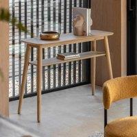Hale Natural Oak Console Table