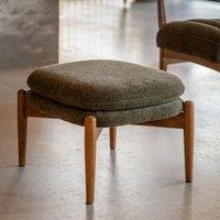 Fairfield Mid-Century Boucle Footstool