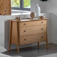 Hale Natural Oak 3 Drawer Chest