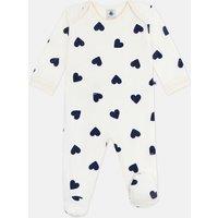 Baby's Cotton Pyjamas with Opening Without Press-Studs and Print