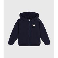 Zip-Up Hoodie in Lightweight Fleece