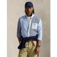 Printed Linen Shirt in Classic Fit