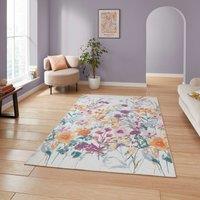 Catherine Lansfield Country Floral Floral Washable Rug