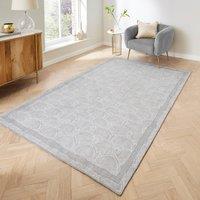 Catherine Lansfield Peacock Art Deco Washable Rug