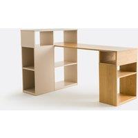Biface Reversible Corner Desk with Storage