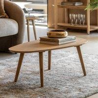 Hale Natural Oak Organic Shaped Coffee Table