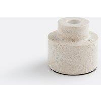Ghama Travertine Candlestick H5cm