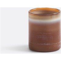 Orlan Tealight Holder in Coloured Glass H11cm