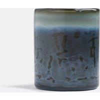 Orlan Tealight Holder in Coloured Glass H11cm