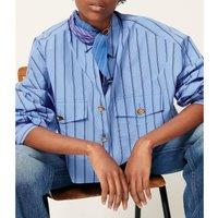 Balanca Striped Shirt in Loose Fit with Long Sleeve