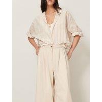 Cadaques Striped Shirt with Crew Neck