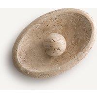 Louma Desk Tidy in Travertine