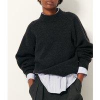 Dalan Balloon Sleeve Jumper in Wool and Cashmere