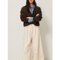 Sweet Monroe Oversized Cardigan in Wool