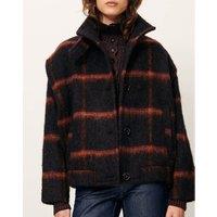 Paolino Checked Short Coat
