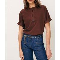 Rodney Short Sleeve T-Shirt with Grandad Collar