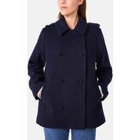 Wool Blend Pea Coat