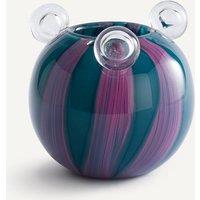 Celis Blown Glass Vase with 3 Bubbles H18cm
