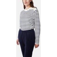 Women's Nautical Striped Jumper in Cotton