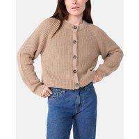 Plain Wool/Cotton Cardigan