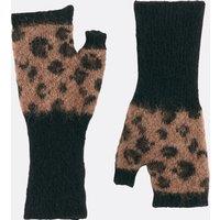 Leopard Print Mittens