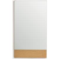 Alvan Hallway Mirror in Oak Veneer H140cm