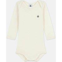 Wool Blend Bodysuit with Long Sleeves