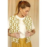Sakari Reversible Quilted Sleeveless Vest