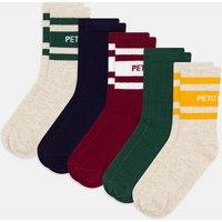 Pack of 5 Pairs of Crew Socks