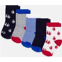 Pack of 5 Pairs of Crew Socks