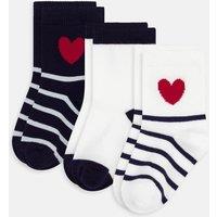 Pack of 3 Pairs of Crew Socks
