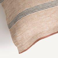 Virel Cushion Cover in Striped Linen
