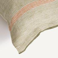 Virel Cushion Cover in Striped Linen