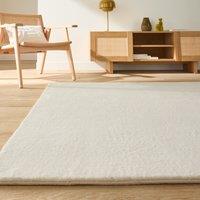 Esmia Rectangular Rug in Imitation Fur