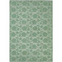 Tyma Woolen Rug with A Flower Print