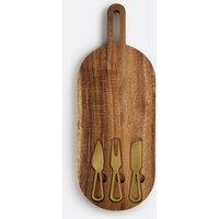 Akacito Acacia Cutting Board and Cutlery