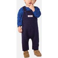 Long Dungarees in Quilted Tube Knit Fabric