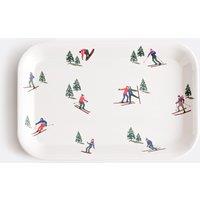 Tout Schuss Printed Rectangular Tray