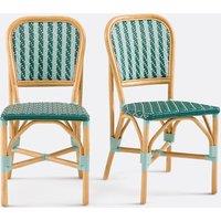 Set of 2 Musette Woven Chairs