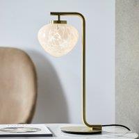 Mira 1 Table Lamp in Satin Brass