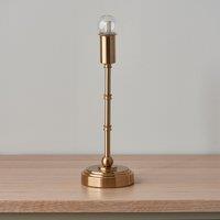Briar Rechargeable Table Lamp in Brushed Aged Brass