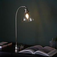 Harris Table Lamp in Bright Nickel