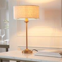 Harrington 1 Table Lamp in Vintage Brass