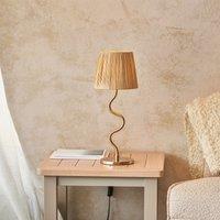 Wesley Table Lamp in Brushed Aged Brass