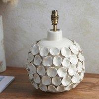 Boryn Table Lamp in Ivory Crackle Glaze
