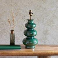 Marlow Table Lamp in Gloss Green Reactive Glaze