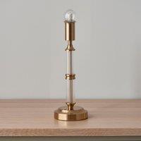 Milo Rechargeable Table Lamp in Brushed Aged Brass