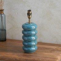 Squad Table Lamp in Ocean Spray Glaze