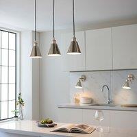 Lily 3 Pendant Light Bright Nickel