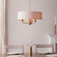 Harrington 3 Pendant in Vintage Brass